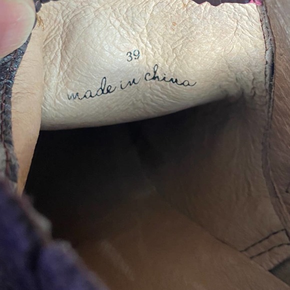 Joie Barlow Ankle Boot in Plum Suede Size 39 - Picture 4 of 8